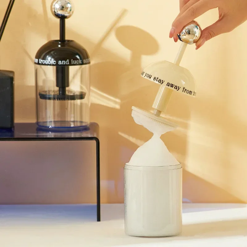 

Portable Foam Maker Cup Bubble Foamer Maker Facial Cleanser Foam Cup Body Wash Bubble Maker Bubbler for Face Clean Tools