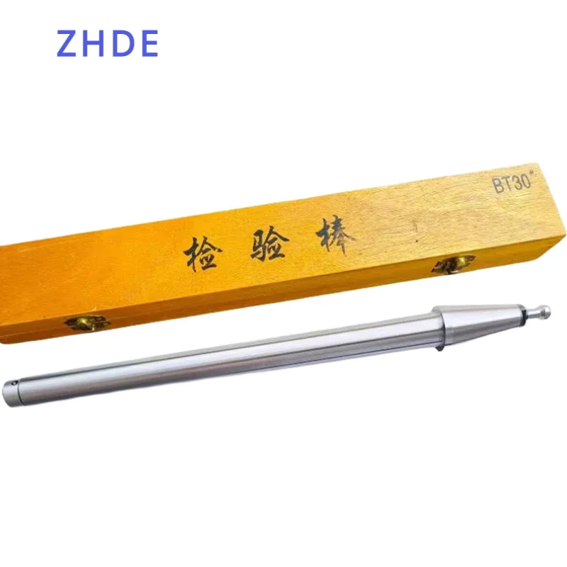 ZHDE 7:24 1PCS Bt30 Bt40 Bt50 Iso30 Hsk63 ISO20 ISO25 Test Bar Test Rod Spindle Tool for Cnc Machine Lathe Tool