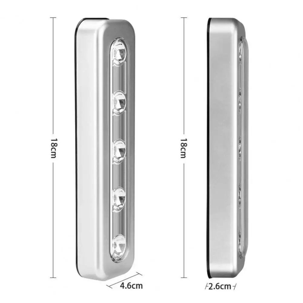 Battery Powered Cabinet Light Long Cabinet Light Long Bar Led Light Strip Super Bright Touch-operated Cabinet Lamp Easy