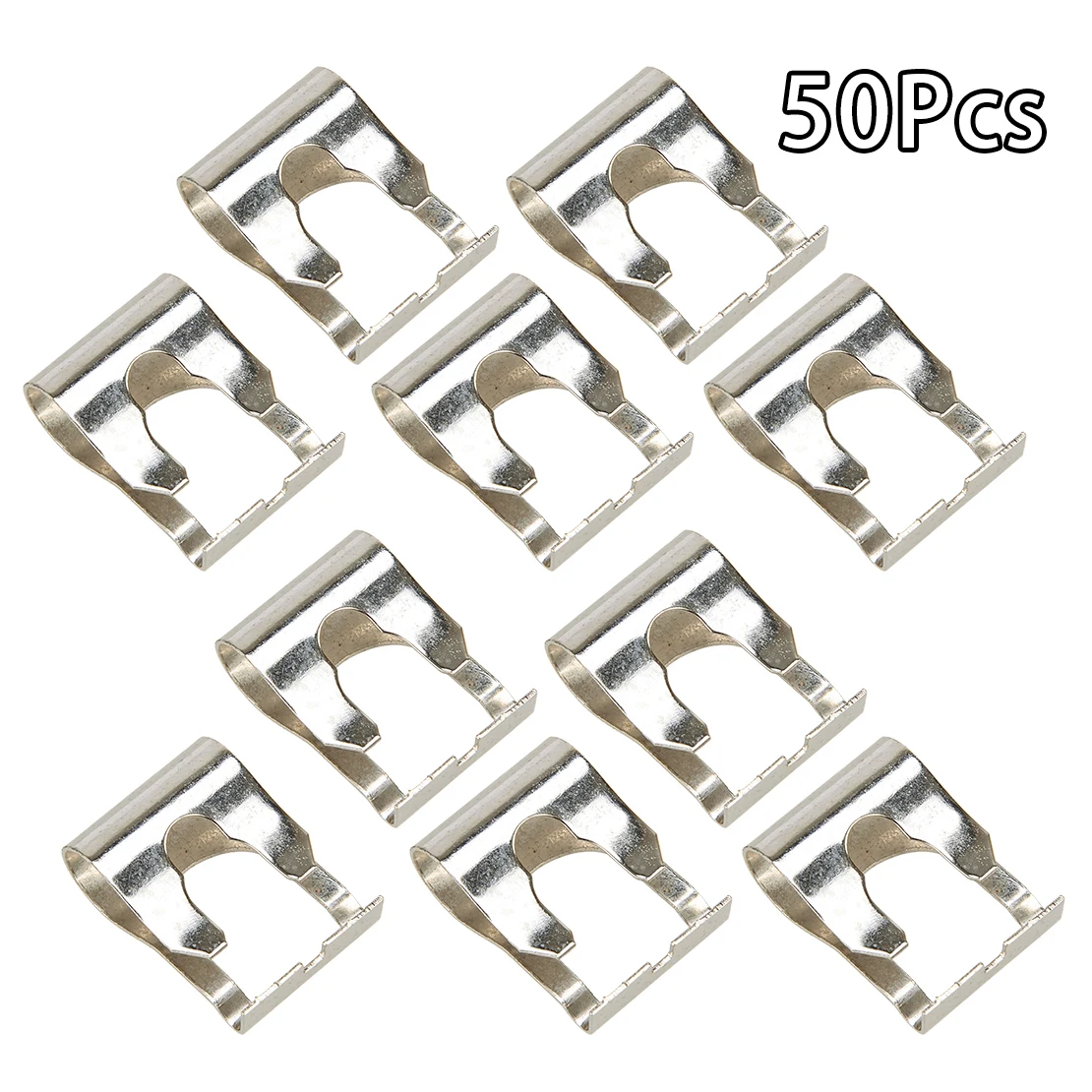 50Pcs Universal Car Windshield Wiper Link Linkage Motor Connecting Rod Fixed Repair Clip Spring Clamp High Quality New