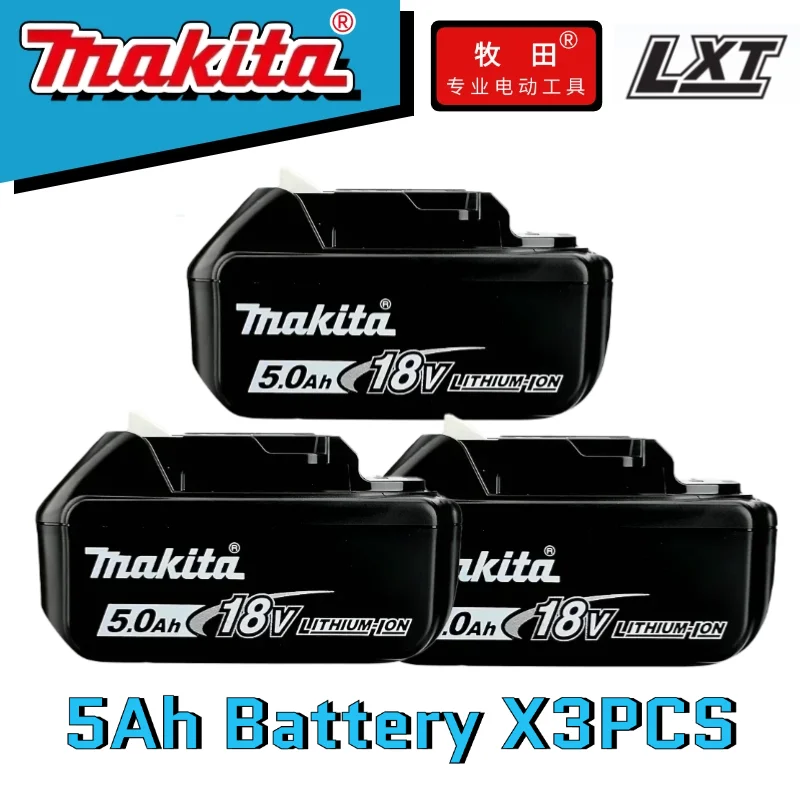 

DHL Ship with Charger BL1860 Rechargeable Battery 18V 6.0Ah Lithium Ion for Makita 18v Battery 6Ah BL1850 BL1880 BL1860B LXT400