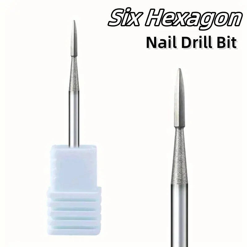 1Pcs Hartmetall Nagel Bohrer Bits Nägel Elektrische Dateien Werkzeuge Medium Schleifen Bar Fräser für Maniküre Pro Efile Bit