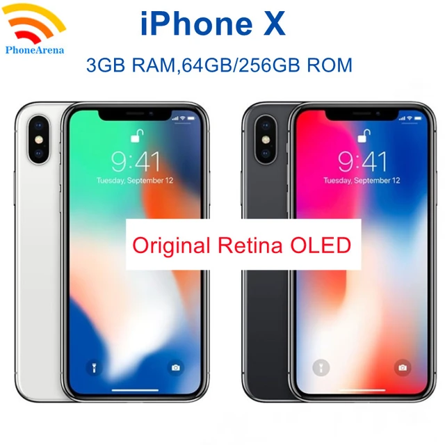 Entsperrt Apple iPhone x 64GB 256GB ROM 3GB RAM Original 5.8 