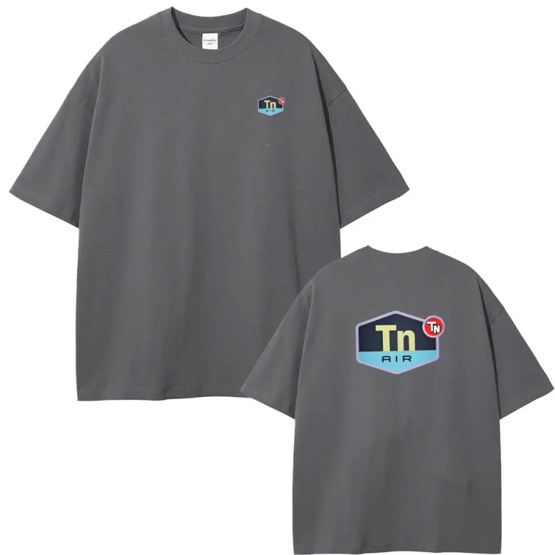 100% قطن تي شيرتات بأكمام قصيرة للرجال والنساء، طباعة كرتونية جديدة، قمصان كاجوال فضفاضة ومريحة بأكمام قصيرة.