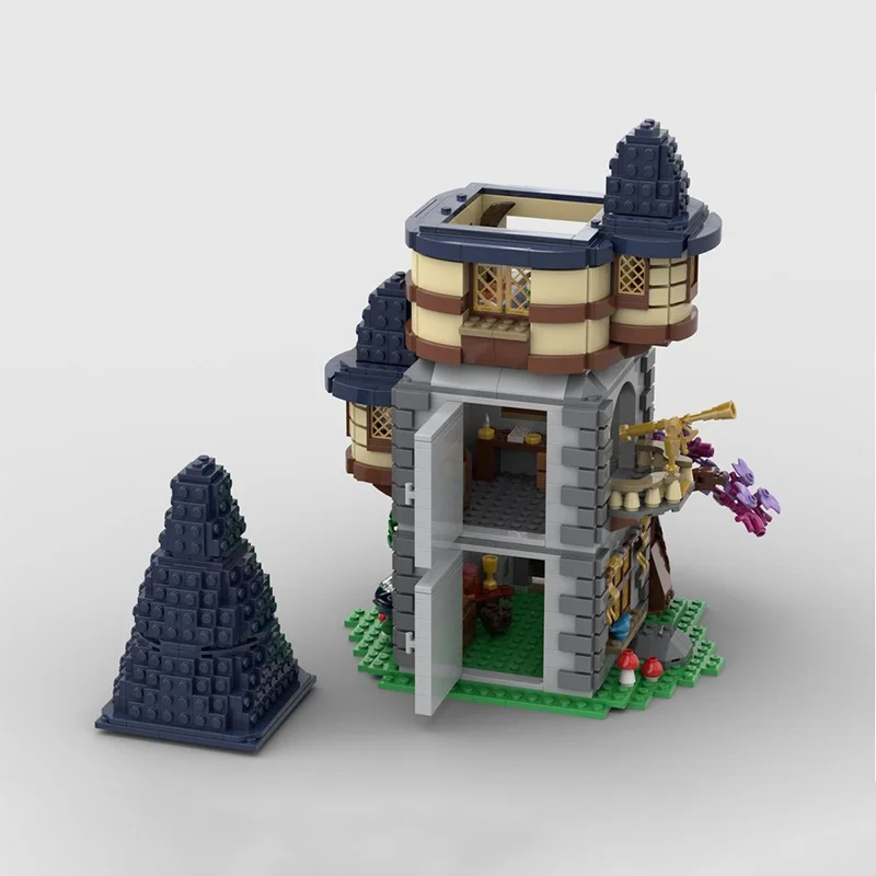 1424pcs MOC Wizard s Tower Castleed Model Building blocks toys Assemble DIY creative idea Education Christmas gift Kids Birthday