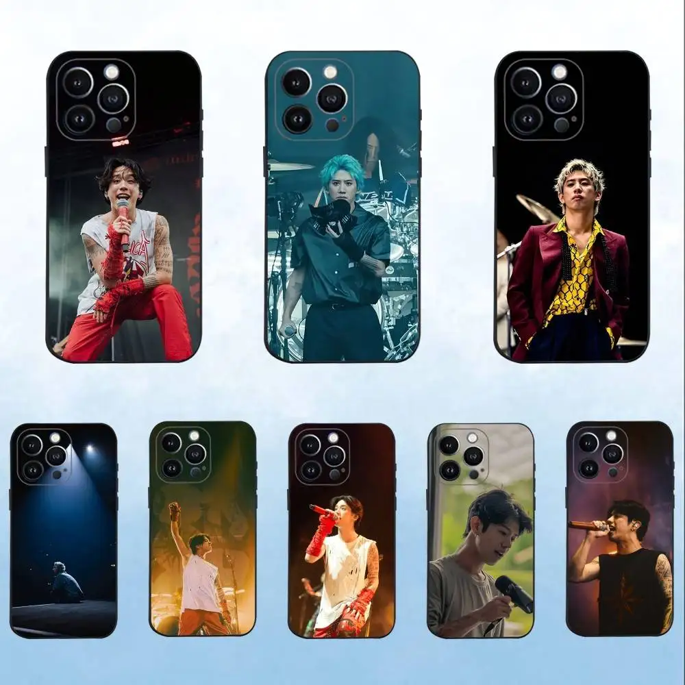 

T-Takahiro M-Moriuchi T-Taka Phone Case For iPhone 16,15,14,13,12,11 Plus,Pro Max,XS,X,XR,SE,Mini,8,7,Soft Silicone Black Cover