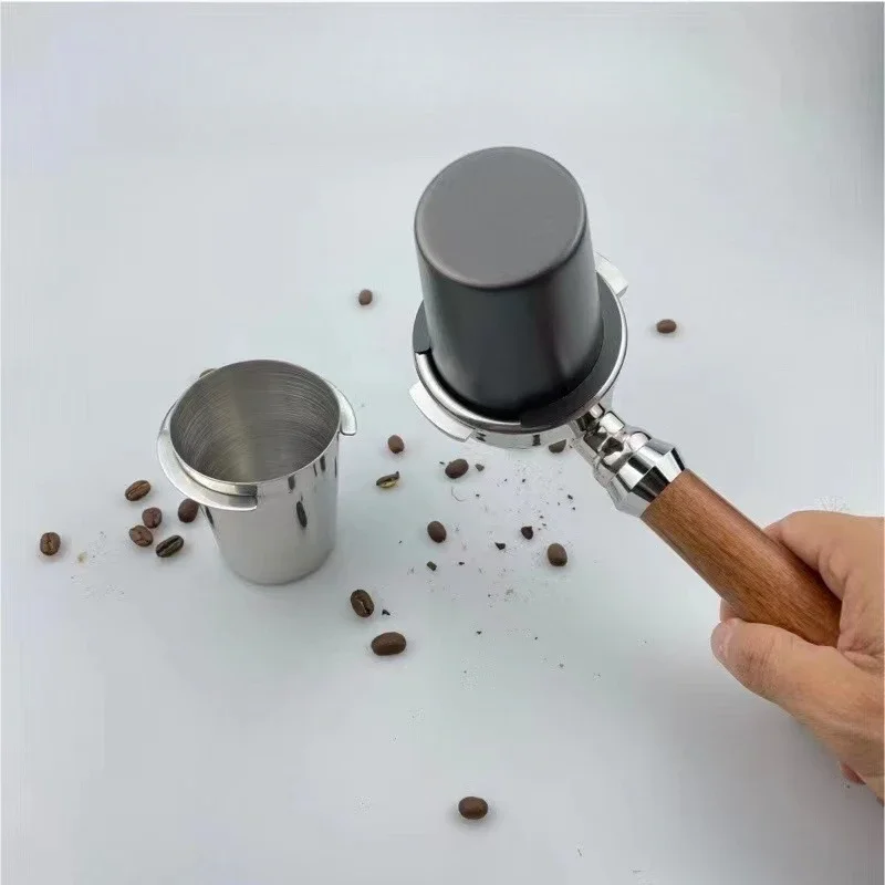 Чашка для дозирования кофе, мерные чашки для кофейных зерен из нержавеющей стали, сменный инструмент для кафе, бариста, аксессуары для кофемашины для эспрессо