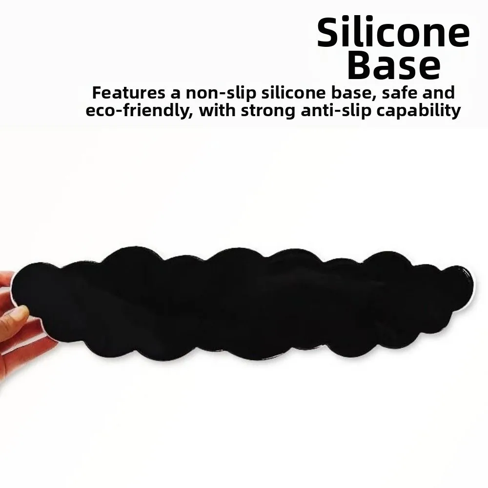 

PU Leather Keyboard Wrist Support Pad Ergonomic Waterproof Mouse Cushion Comfort Soft Cloud Mouse Pad Desktop Accessories