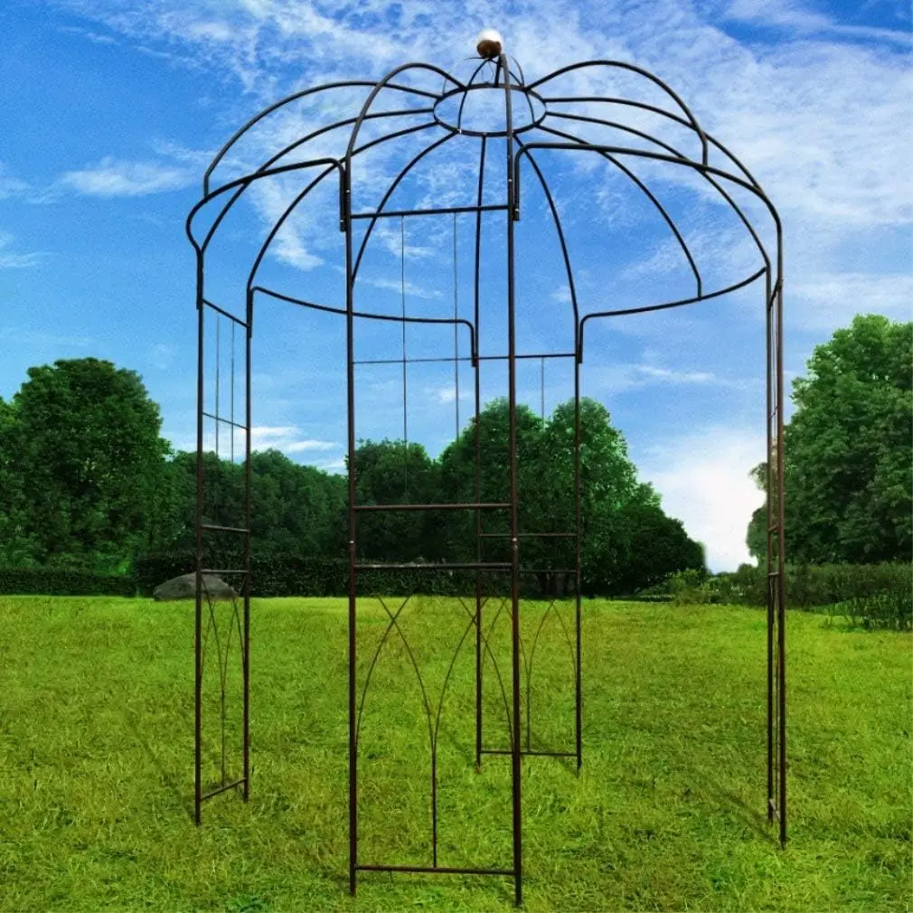 French Style Birdcage Shape Heavy Duty Gazebo,9'Highx 6‘6