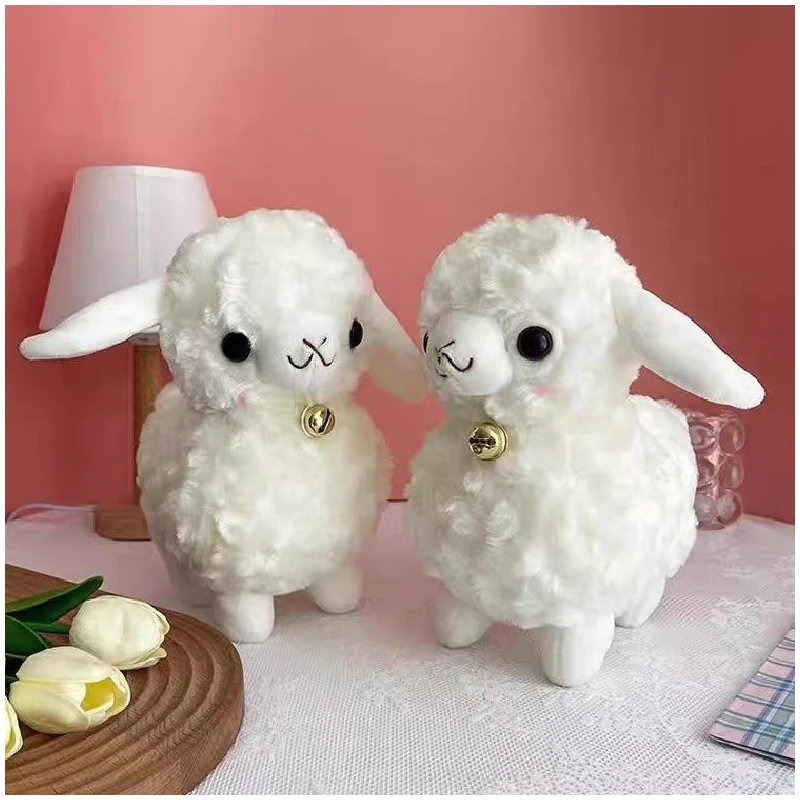 

Little Sheep Doll Cute Plush Toy Little Sheep Doll Ornament Alpaca Doll Grabbing Doll Event Gift Birthday Gift Giving to Friends