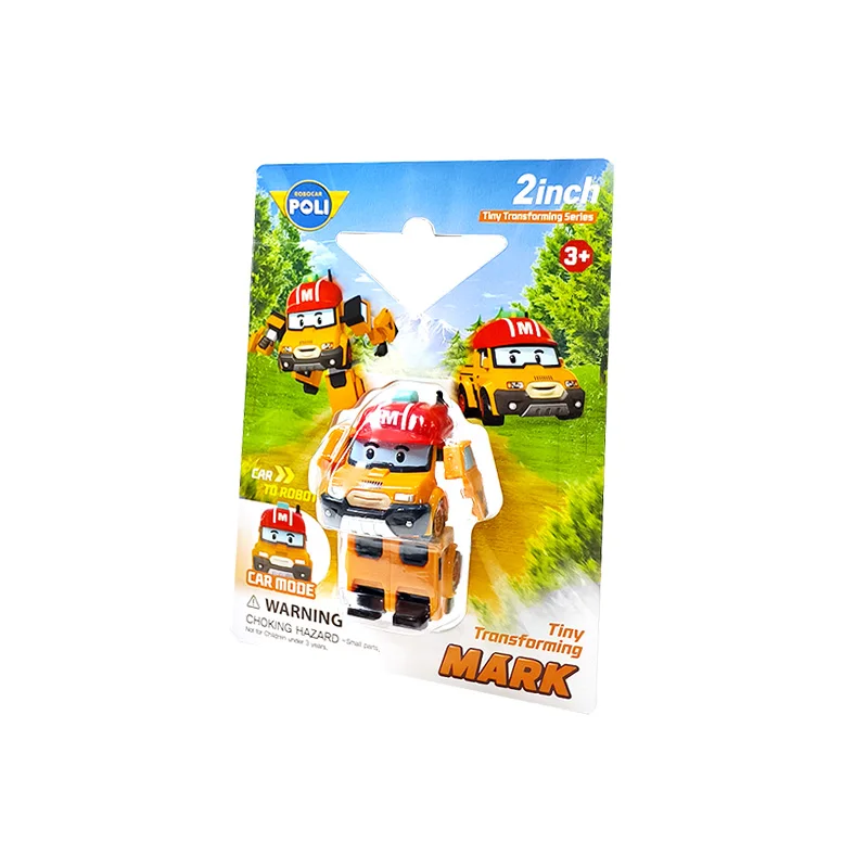 Kleine Transformerende Robot Serie Mini Deformatie Actiefiguur - Enkelverpakking Meerdere Stijlen 9 Personages Optioneel Kinderspeelgoed Cadeau
