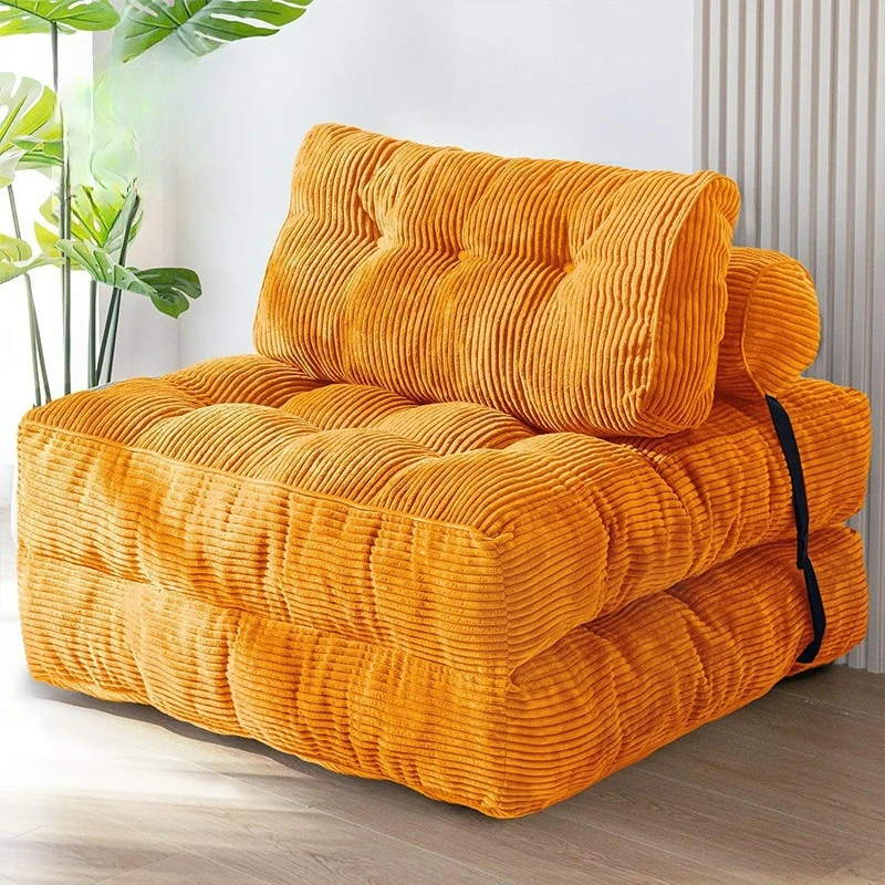 Factory Direct 2026 Top Rated Compression Sofa Single Folding Vacuum  Bed Foldable Leisure Back Lazy