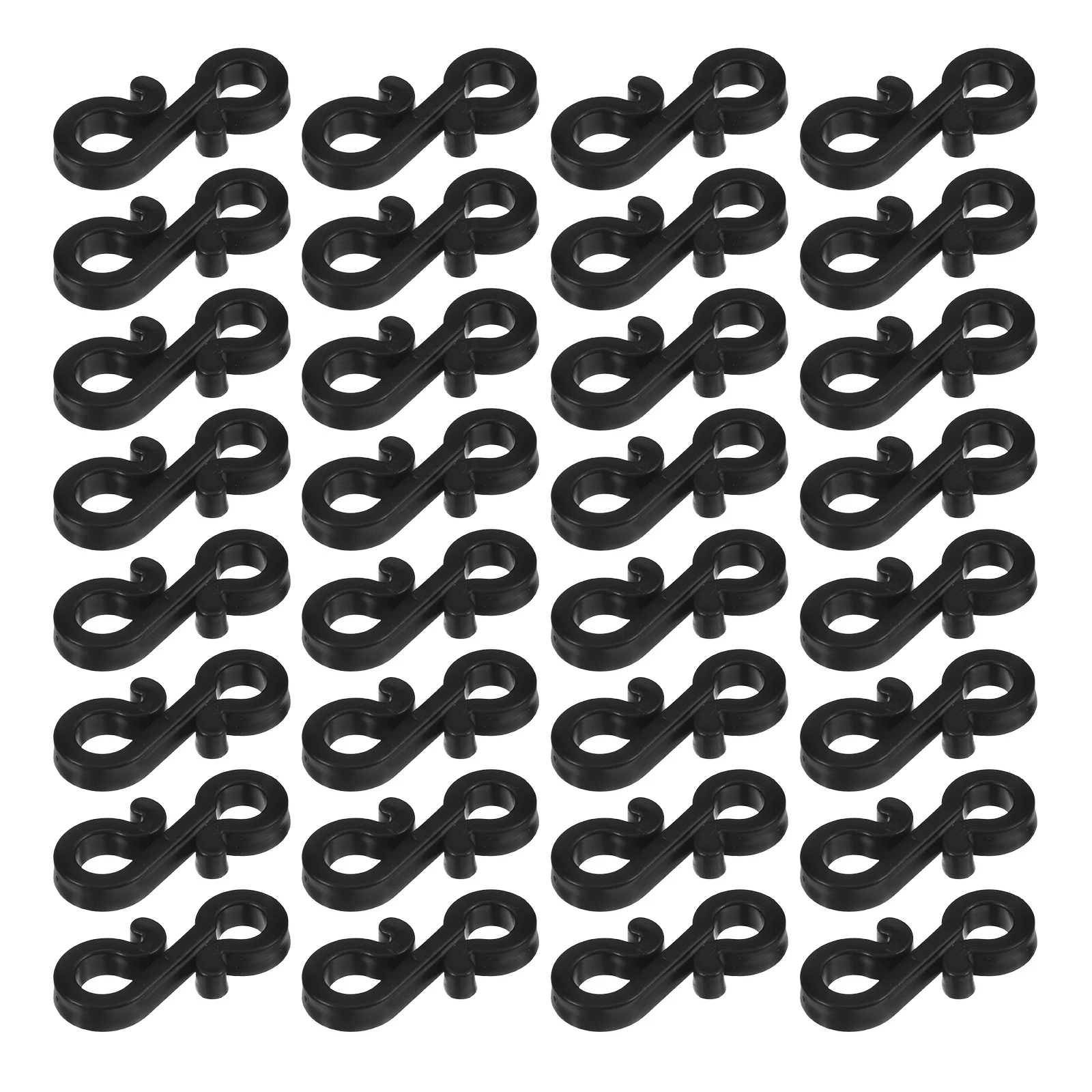 

50Pcs Gutter Clips for Outdoor Lights Non-Slip Christmas Light Clips String Light Hangers Holiday Decoration Mounting Fixtures