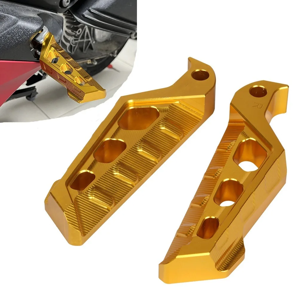 

A Pair Anti-slip Foot Pegs Pedals Ergonomic Design Modified Pedal Pedals Accessories for YAMAHA NMAX155/XMAX300/NVX155/AEROX