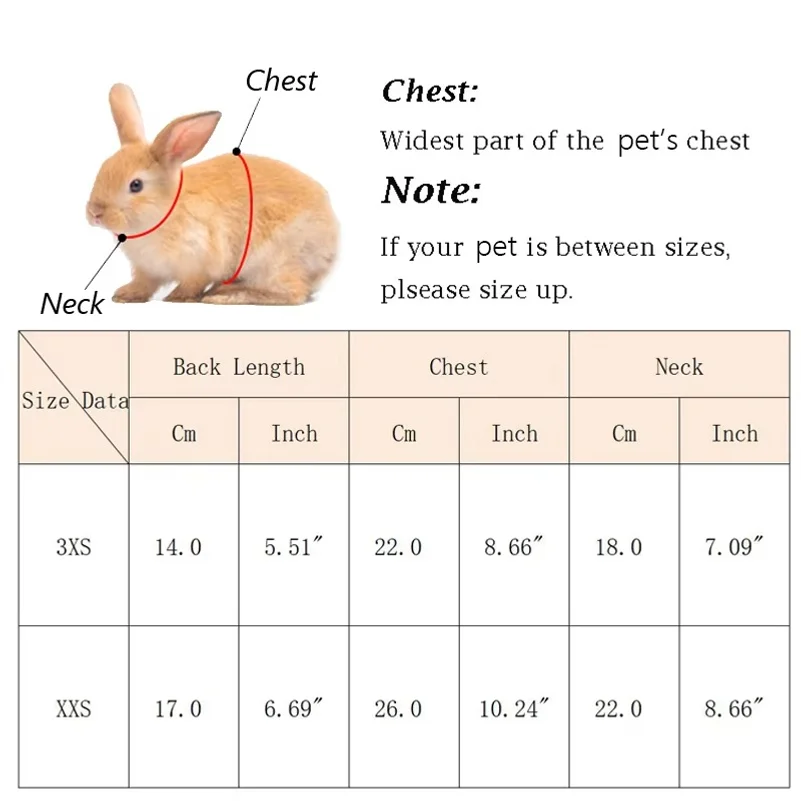 Winter Warm Bunny Rabbit Sweater for Little Animals Chinchillas Ferret Guinea Pig Costume Newborn Pet Clothing Mascotas Clothes