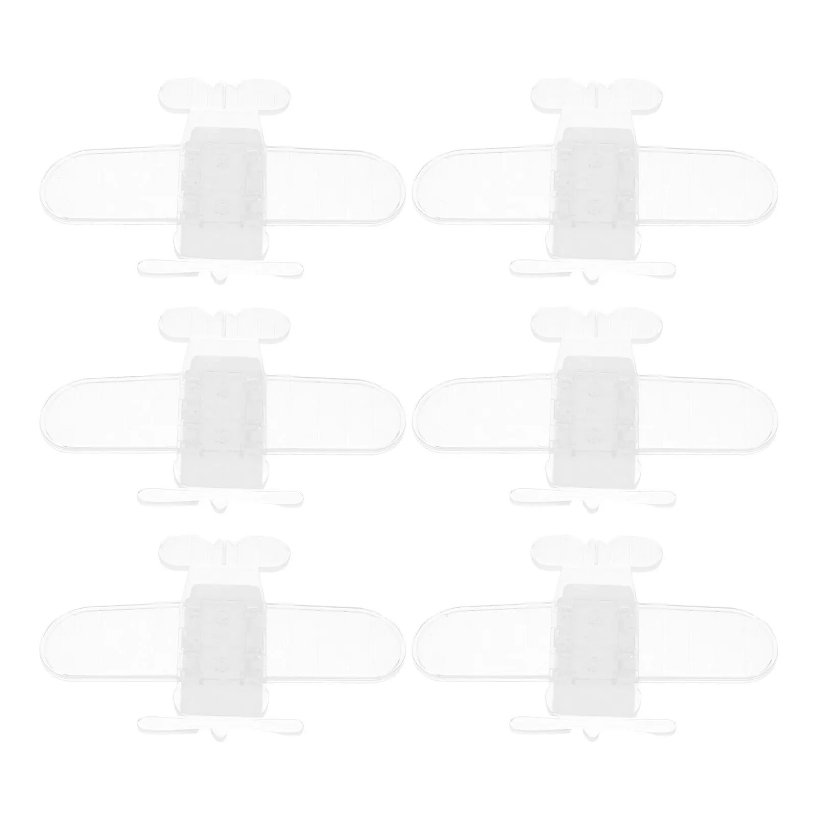 6Pcs Window Restrictor Airplane Child Safety Lock Sliding Casement Lock Baby Proof Security Window Limiters Child Safety Locks