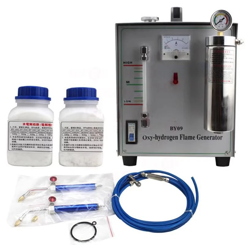 Water oxygen welding machine Hydrogen oxygen  machine Platinum fusion  Acrylic flame  machine Gold tools