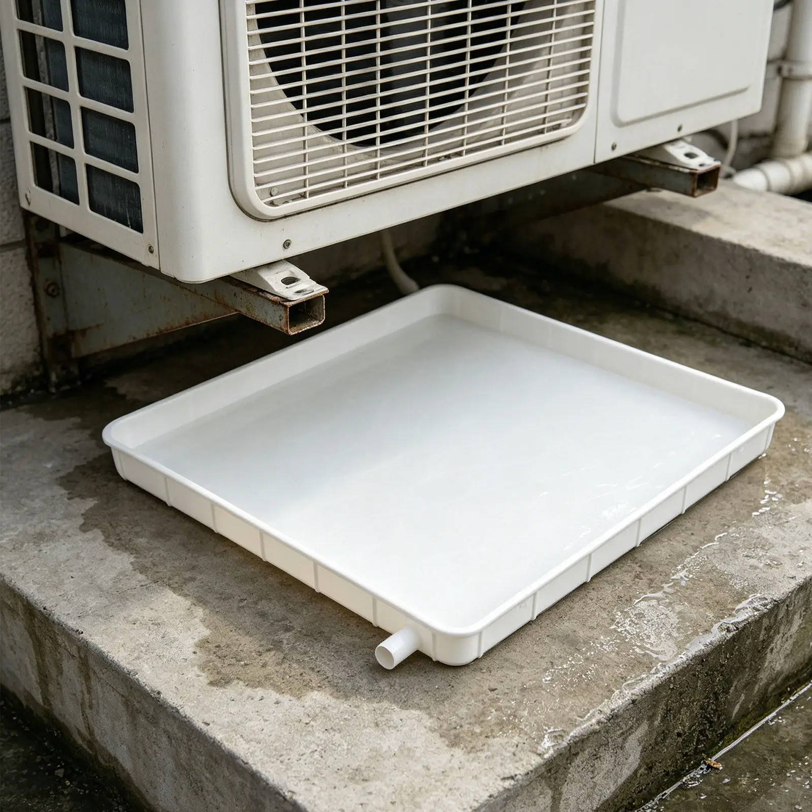 Air Conditioner Drip Tray Pan Refrigeration Accessories Air Conditioner Drainage Water Catcher for Outdoor AC Unit Parts