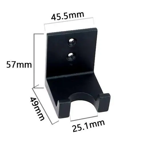 

Coffee Machine Handle Aluminum Mounted Portafilter Holder For Kitchen Countertop Storage Wall Coffee Handle Rack