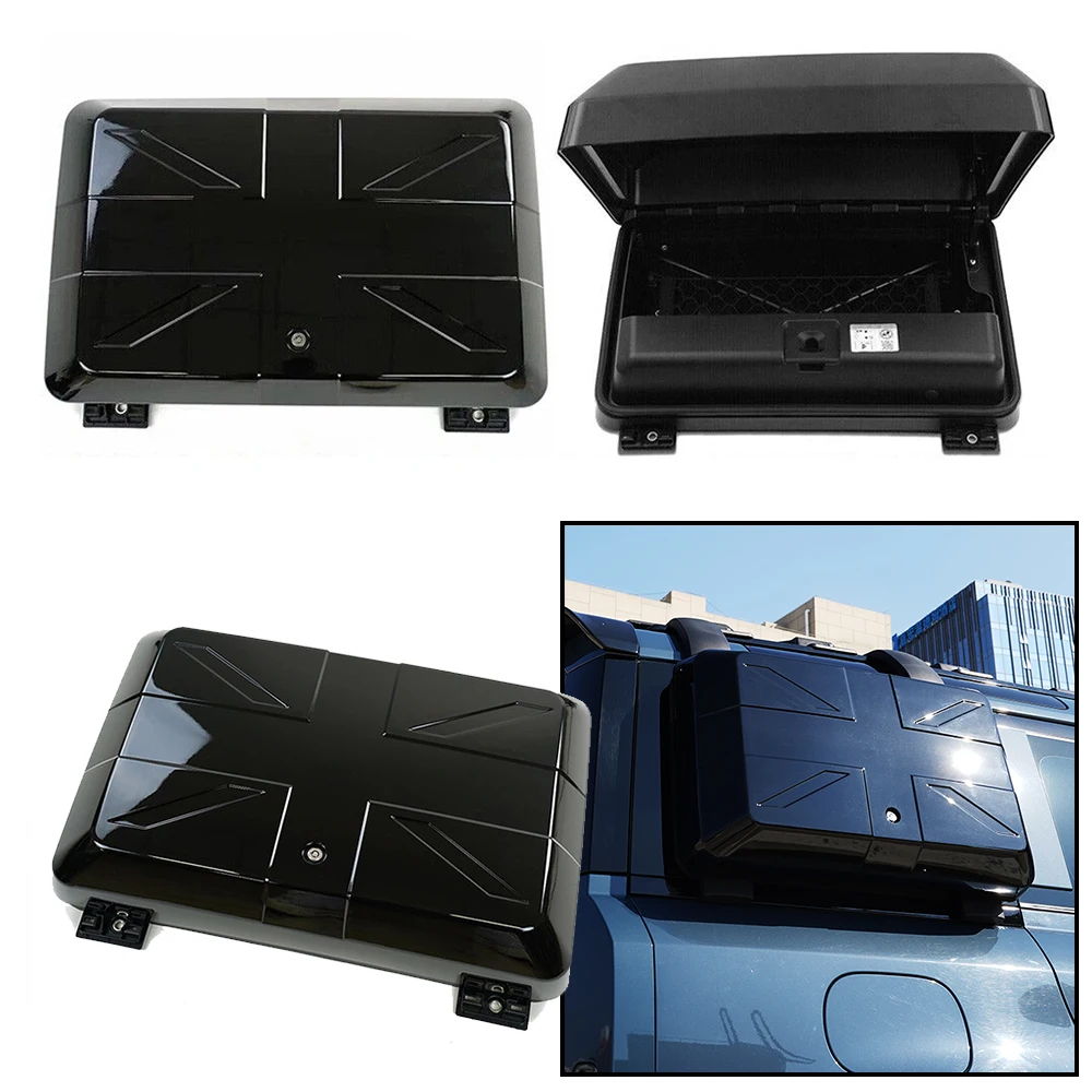 Side Storage Luggage Box Roof Rack Side Tool Equipment Box for Land Rover Defender 2020 2021 2022 202320 2021 2022 Auto Parts