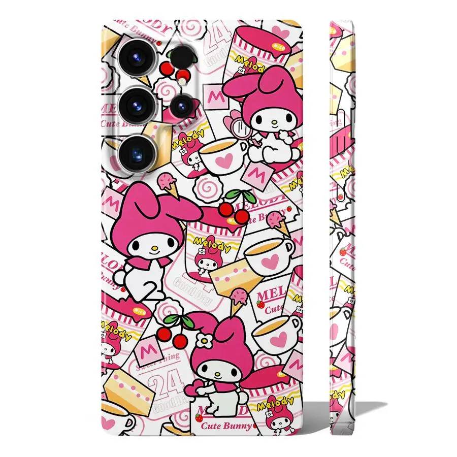 Чехол для Samsung Galaxy S22 Note 20 S21 S25 Ultra S20 S24 Plus S23 FE S24+ S25+ Жесткий чехол для телефона с милым рисунком «Hello Kitty»