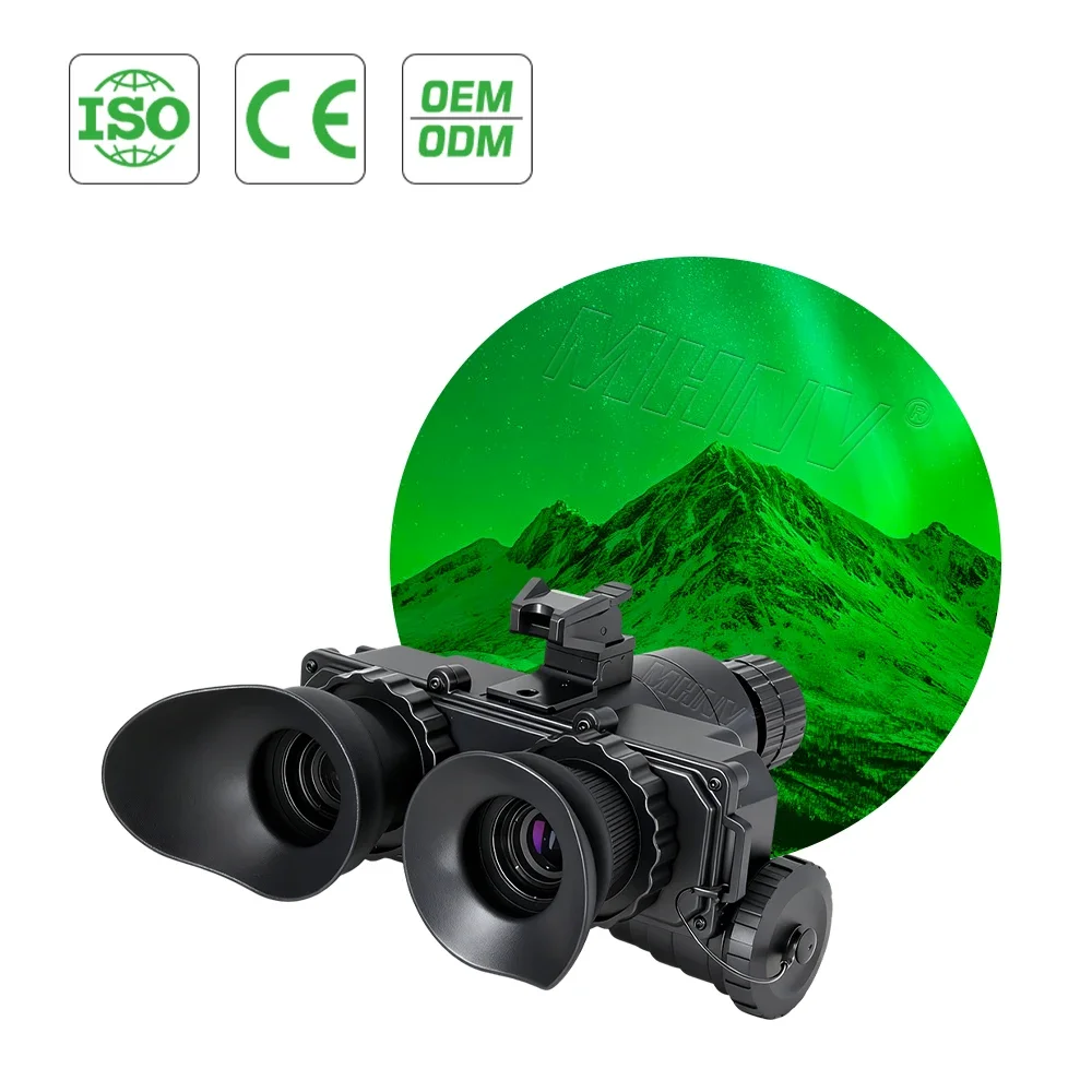 Mil Spec FOM 1400+ P43/P45 Euro 3 Gen 2+ Night Vision Bi-oculars Gen 3 Intensifier NVG Night Vision Device Goggles PVS7