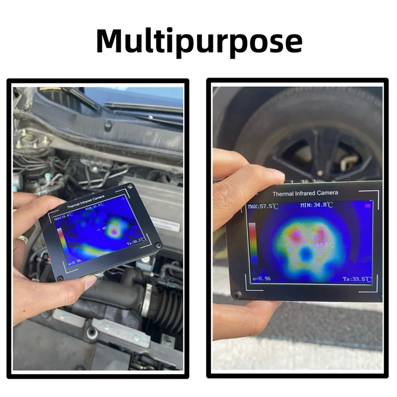 A55F-OVMLX High-Performance Thermal Imager With Advanced MLX90640 Sensor, OV2640 Visible Light Camera,Fusion Mode,3.5Inch