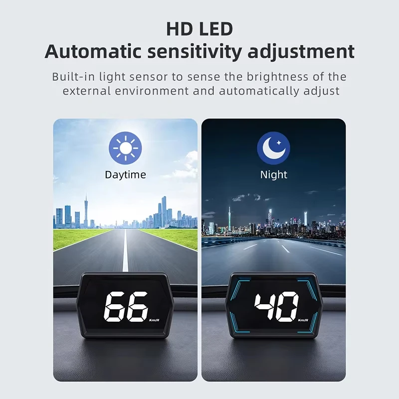 Xiaomi G20 HUD GPS سيارة عداد السرعة الرقمي رئيس متابعة العرض الرقمي سرعة متر متعدد الوظائف الزجاج الأمامي العارض لجميع السيارات