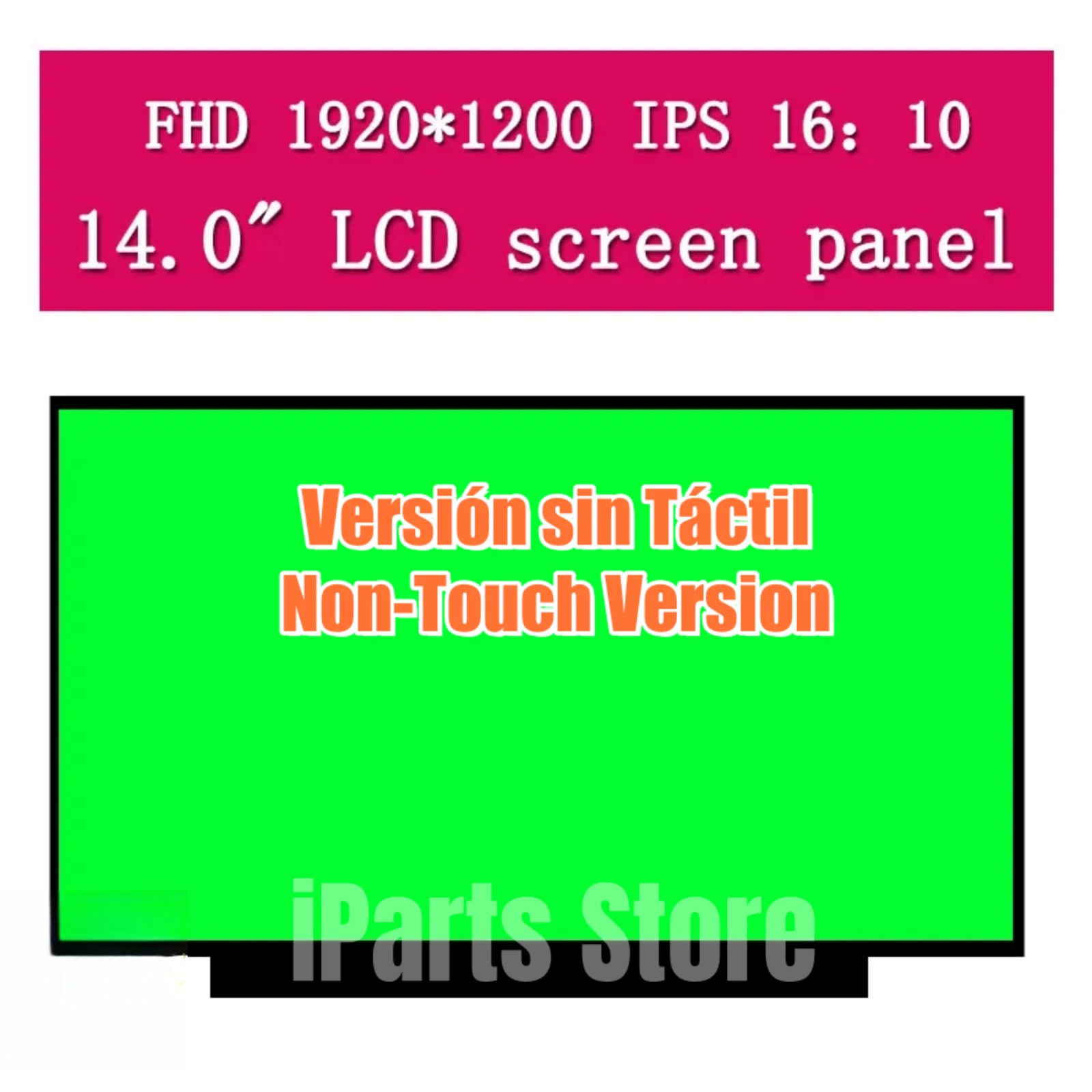 iParts Replacement New Display KD140N25-30NI-B004 A004 KL1400I01S KL1400I015 14.0 Inch IPS Laptop LCD Screen Panel 1920x1200