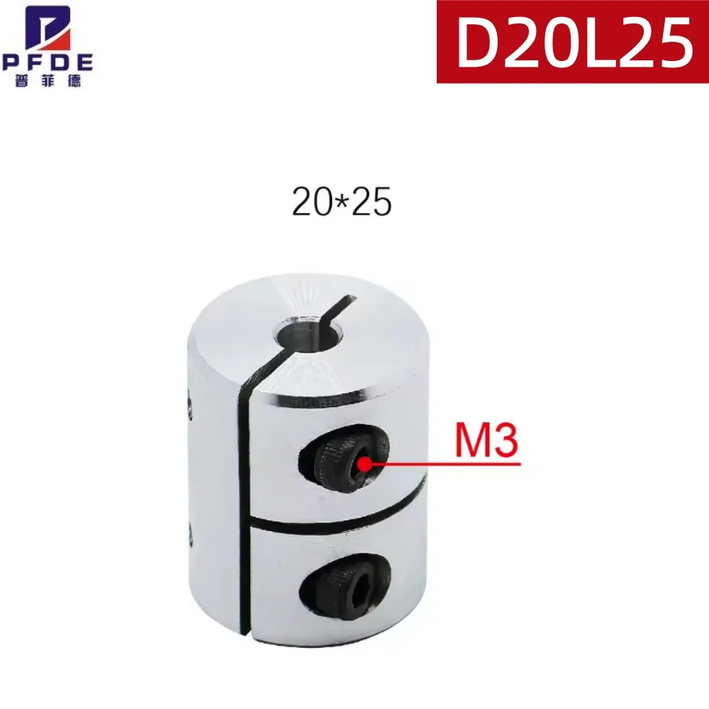 D20L25 3D Printer Part Lead Screw Coupler 1 Pc Rigid Coupler Rigid Coupling 8x10 6x8 5x8mm Motor Connector Motor Shaft Coupling