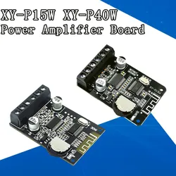 10W/15W/20W/30W/40W Stereo for Bluetooth 5.0 Power Amplifier Board Module 12V/24V High Power Digital Amplifier XY-P15W XY-P40W