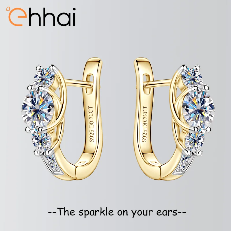 ehhai-round-cut-moissanite-u-shape-hoop-earrings-for-women-s925-sterling-silver-trendy-bicolor-plating-jewelry-gifts-pendientes