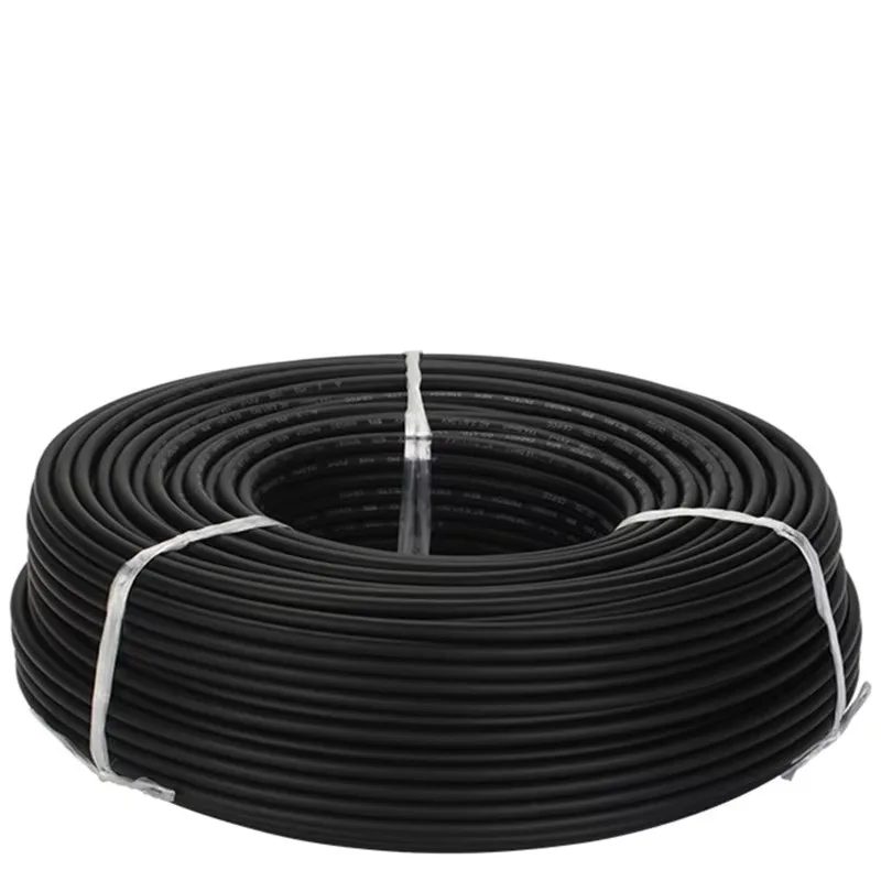 1 para czarny + czerwona miedź kabel przewód słoneczny przewód solarny PV izolowane elektryczne 6mm2 4mm2 2.5mm2 10AWG 12AWG 14AWG — zdjęcie 5