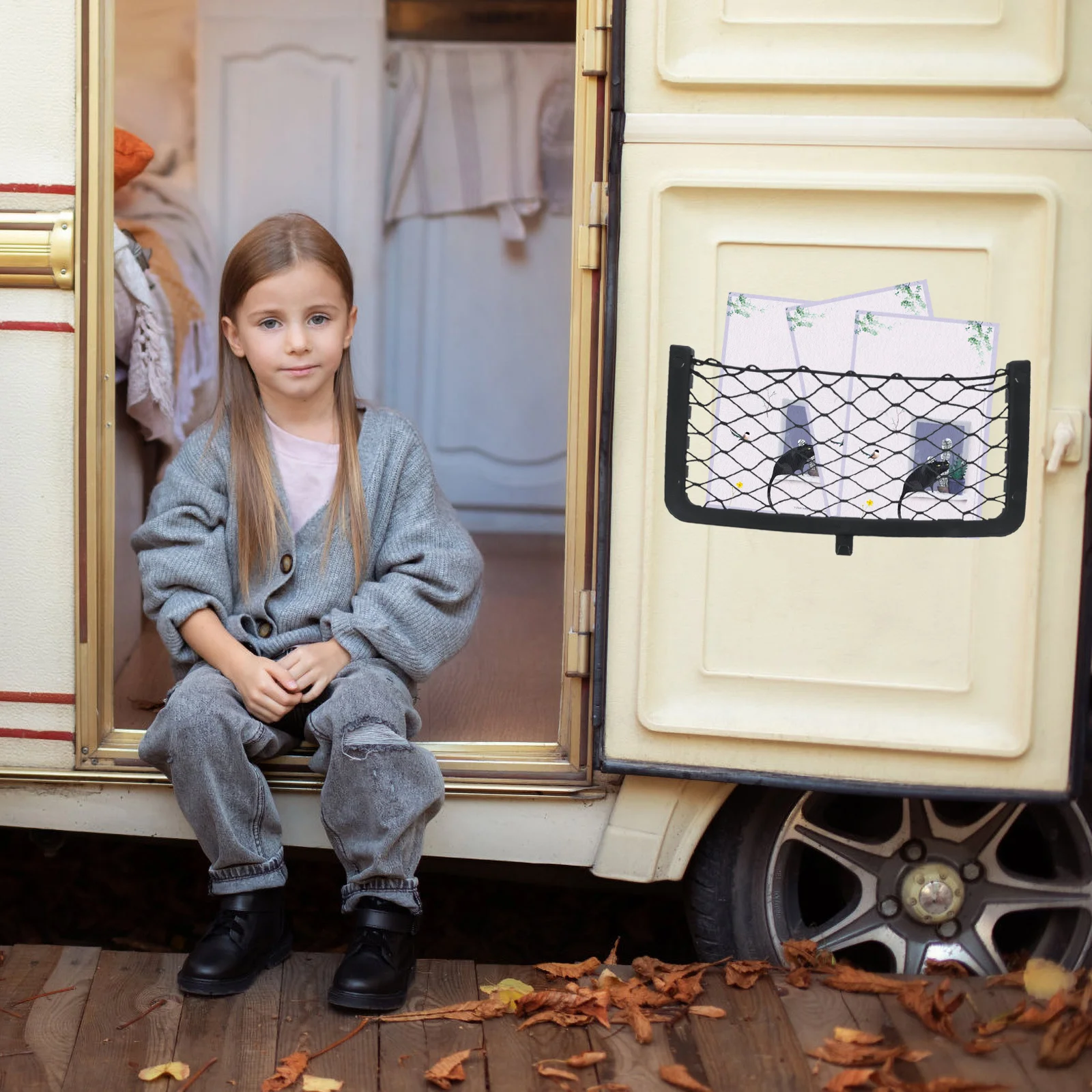 

Storage Bag Organizer For Truck Rv Mesh Net Holder Boat Durable Car Net Bag Car Pocket Organizer Cargo Pocket Holder