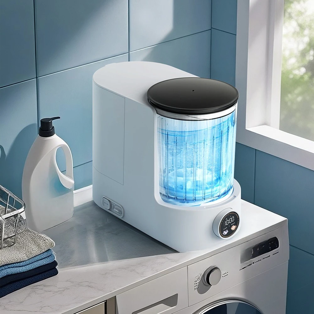 Automatic pulsator washing machine Small portable wireless charging mini washing machine