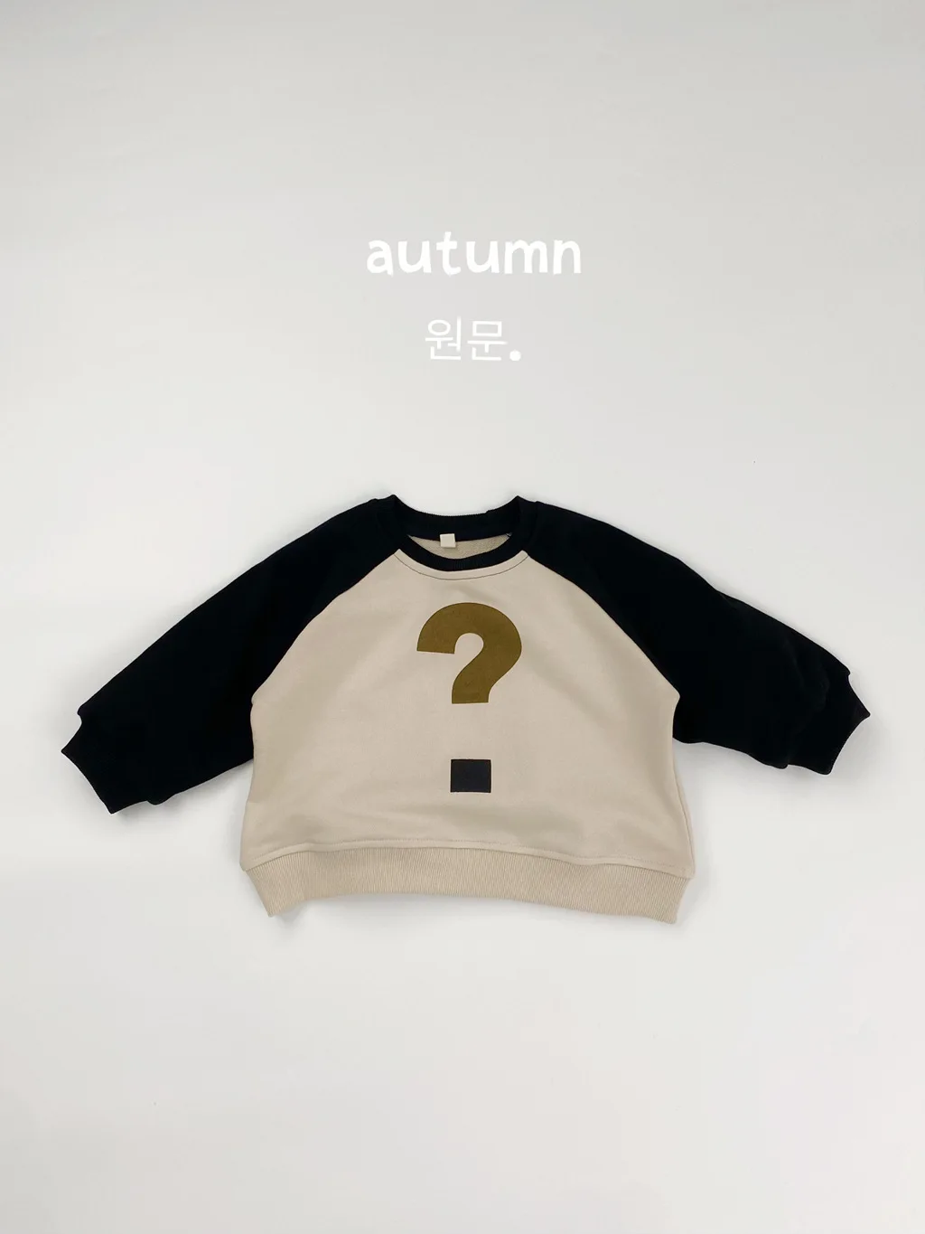 2025 Autumn New Children Long Sleeve Casual Sweatshirt Baby Cotton Loose Tops Boys Girls Raglan Sleeve Sweatshirt Kids Clothes