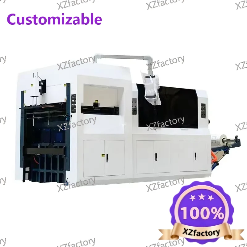Customizable Automatic Jumbo Roll Die Cutting Machine for Paper Cup Fan Cylinder Paper Die Cutting Rotary Die Cutting Machine