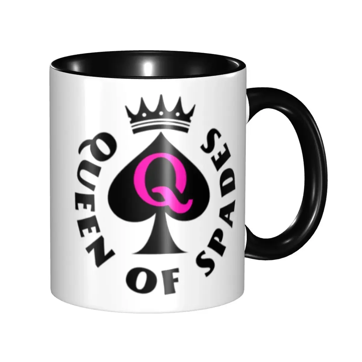 Queen Of Spades BBC Coffee Mug DIY Personalized Ceramic Tea Milk Mug