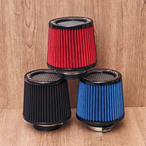 High Flow Apexi Air Filter 3'' 76mm Universal Cold Air Intake Filters Cleaner Car Accessories 8 best sales apexi - №2