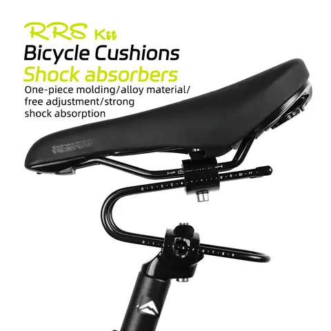 Bicycle Saddle Suspension Device For Mountain Road Bike Shocks Mount Alloy Spring Steel Shock Absorber Comfort Cycling Parts