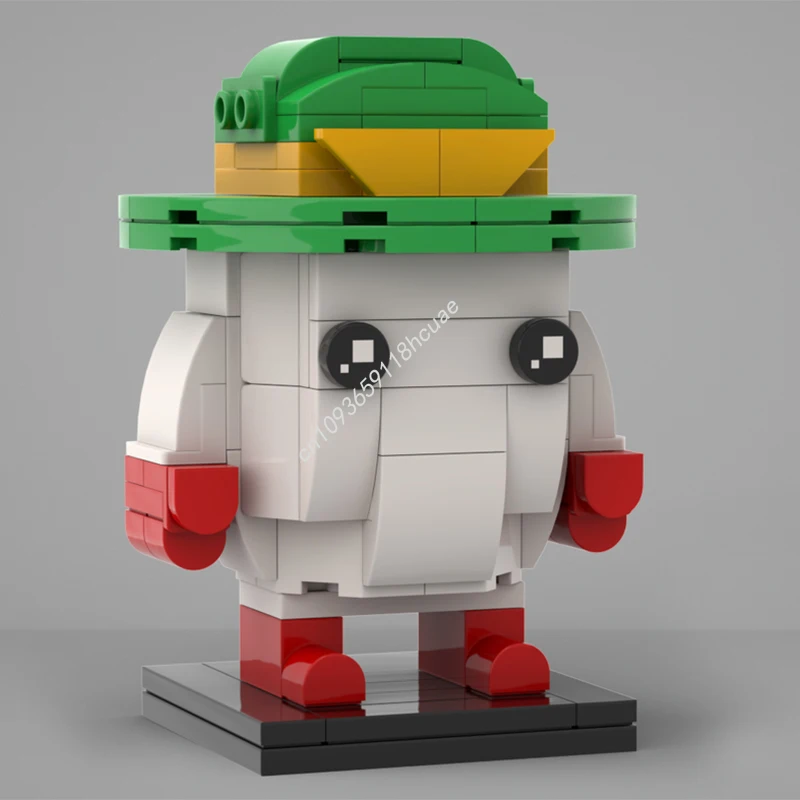 

152pcs MOC Fantasy World Dizzy Amiga Collection Brickheadz Building Blocks Adult collector Children's Model Christmas toy Gift