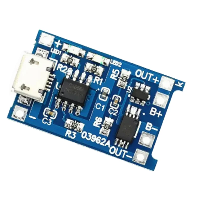 Bene Made-50 Pz/lotto Interfaccia USB 5V 1A Li-Batteria Modulo Scheda di Ricarica Protezione di Ricarica 2-In-1