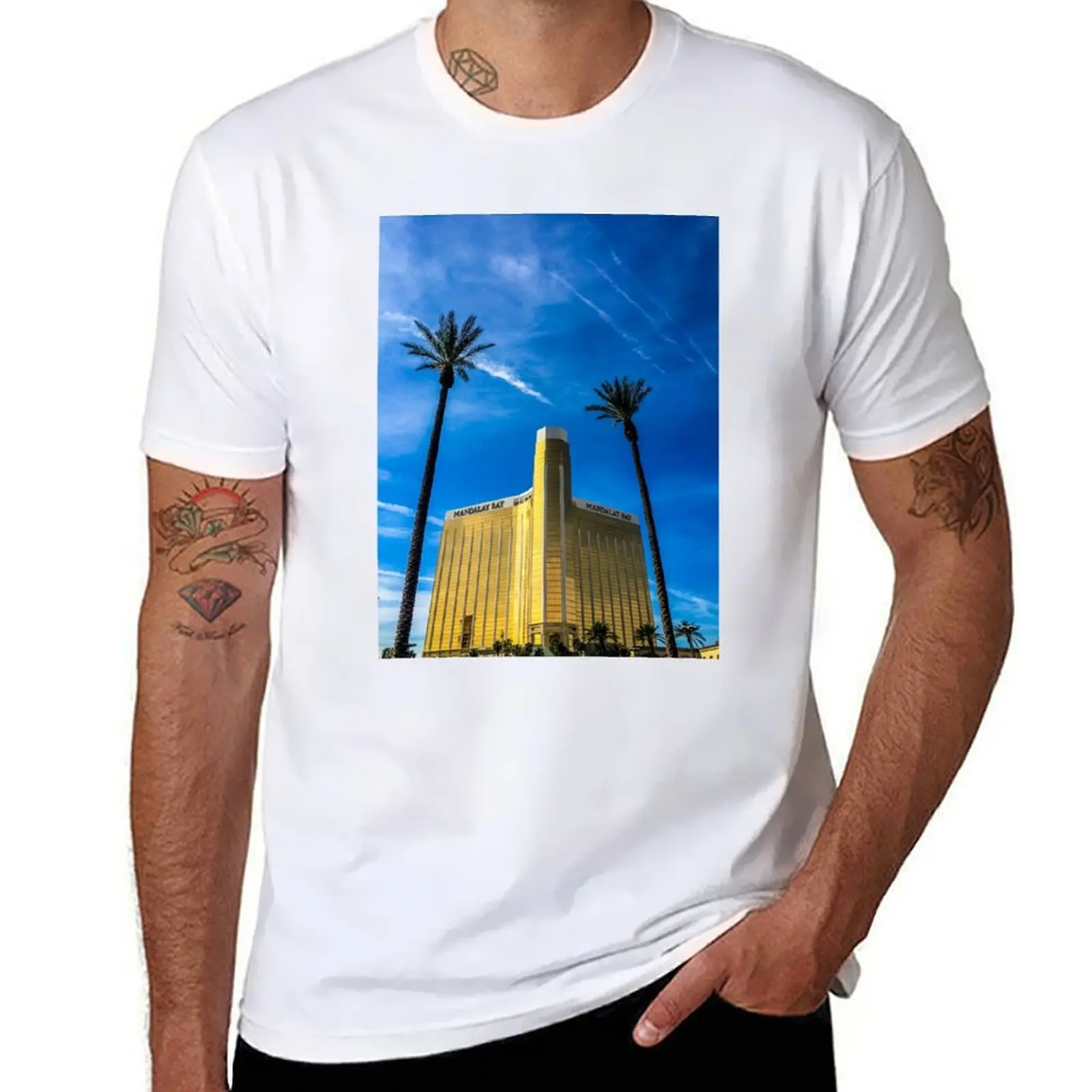 

Mandalay Bay - Las Vegas, Nevada T-Shirt t shirt men 100% cotton luxury brand funny t shirts dark humor T-Shirt