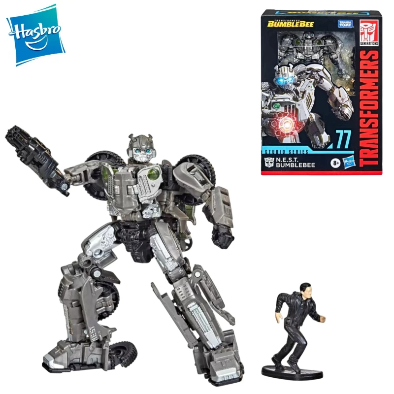 New Original Hasbro TAKARA TOMY TRANSFORMERS Studio Series SS77 N.E.S.T. BUMBLEBEE Action Figure Model Gift