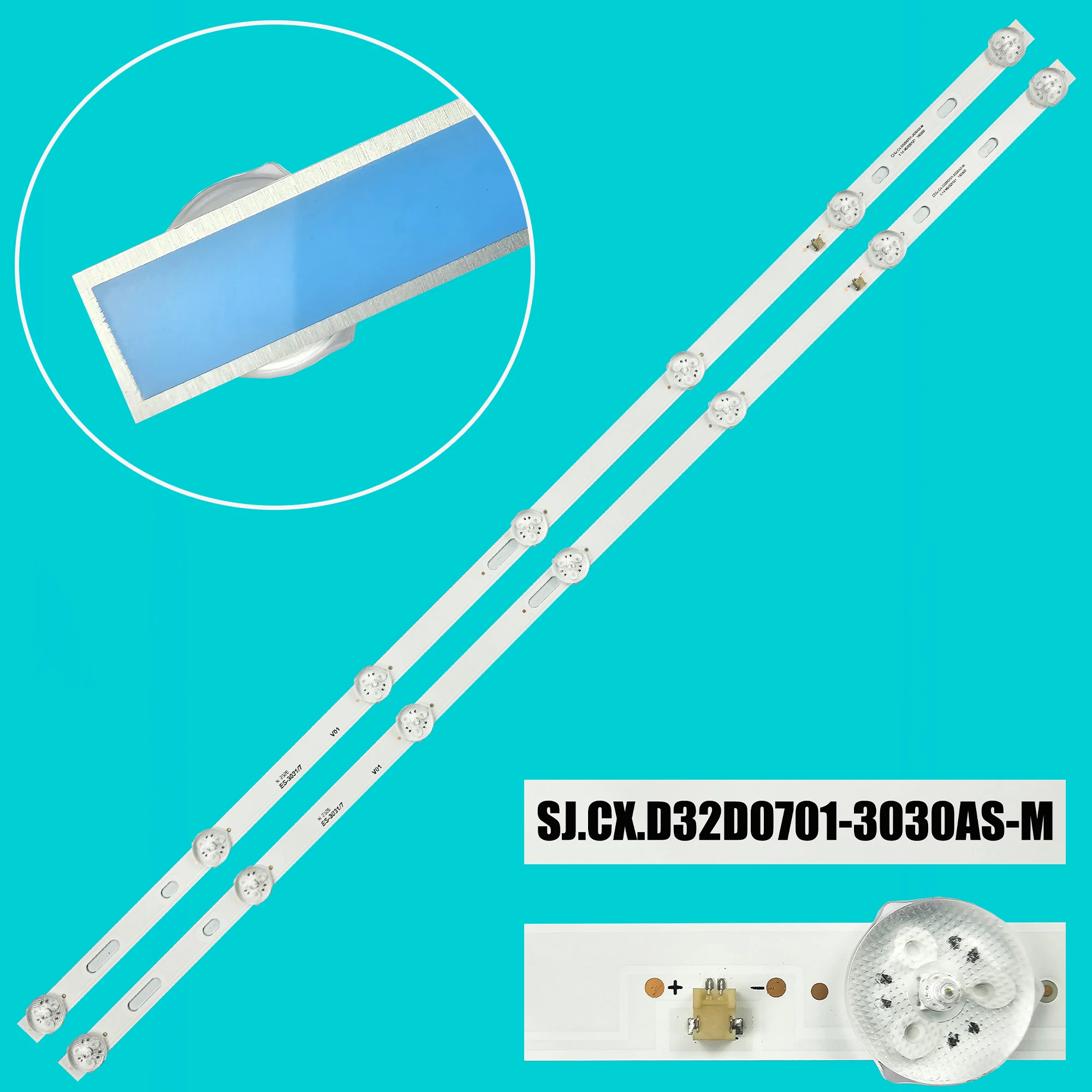 

LED BackLight Strip For SJ.CX.D32D0701-3030AS-M 1.14.MD320121 180305 SMX3219SM