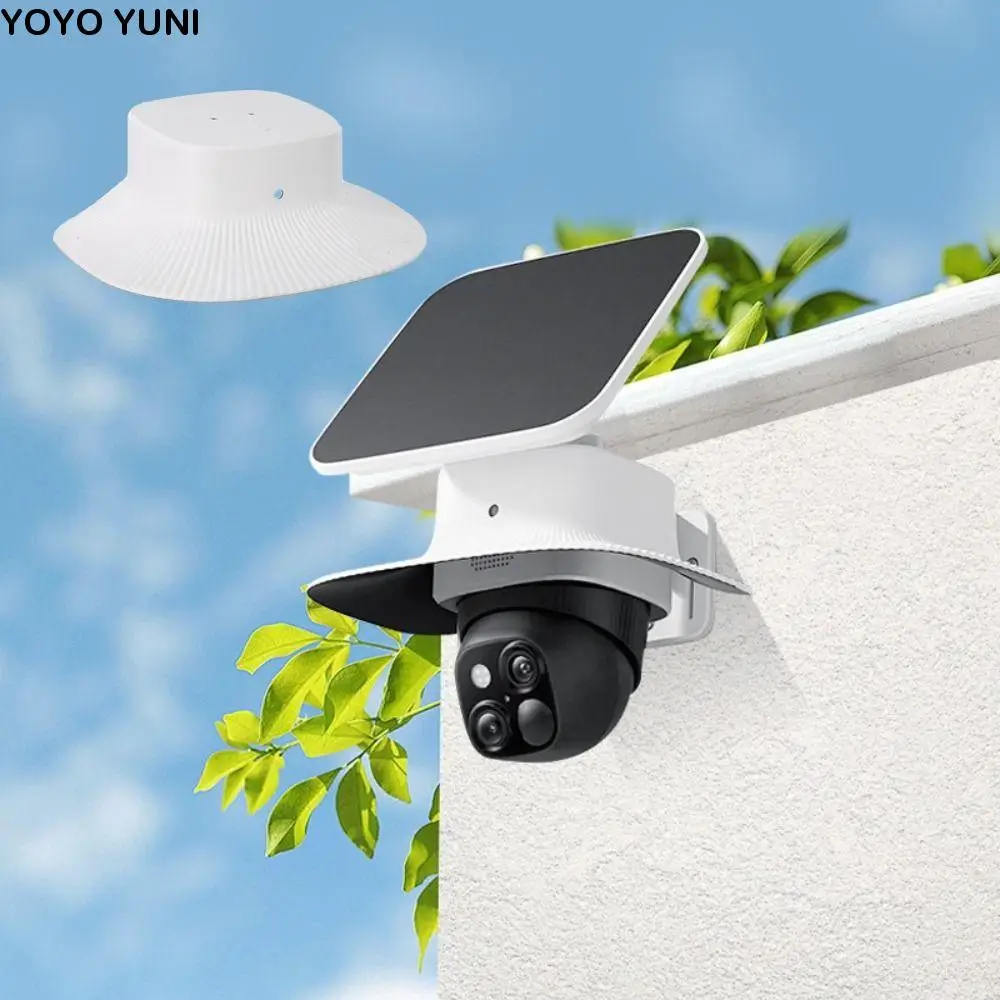 

White Security Camera Cover Wall Mounted Weather Resistant Weatherproof Cover Dustproof UV-proof Protective Cover