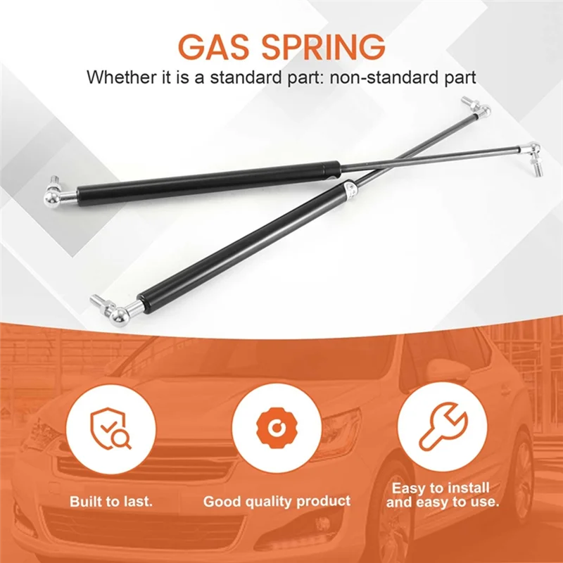 

Support Bar Spring 300N Car Bus RV Front Bonnet Hood Rear Trunk Tailgate Boot Shock Lift Strut 500MM