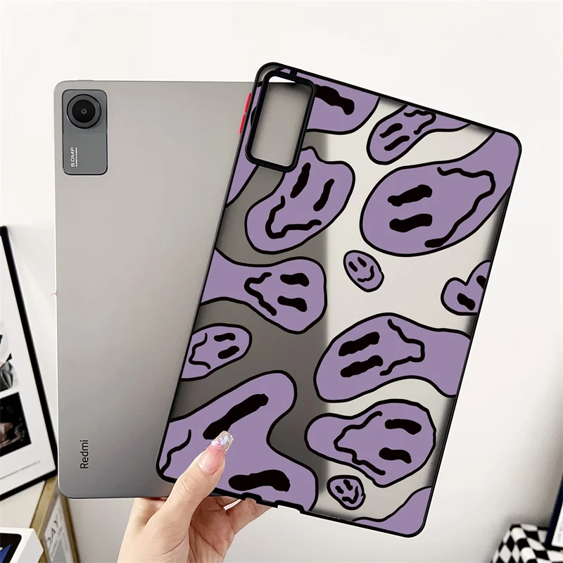 Cute Ghost Matte Tablet Case for Xiaomi Pad 6 Case 2023 11 Inch Redmi Pad SE Cover for Xiaomi MiPad 6 Pro Mi Pad 5 Pro Slim Case