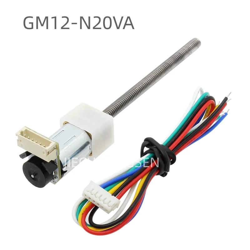 

GM12-N20 M4*55mm Screw Rod Shaft DC 3V6V12V 7PPR Encoder Motor Reducer Lock Smart Robot