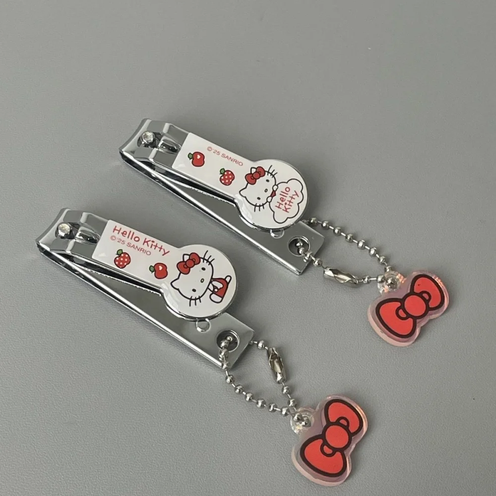 1/2 Stück Kuromi Cinnamoroll Hello Kitty Nagelknipser Niedliche Cartoon-Kuromi-Nagelzange mit flachem Mund für Kinder ﻿ – Detail 19